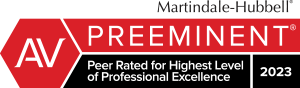John H Tarlow Peer Rated for Highest Level of Professional Excellence 2023